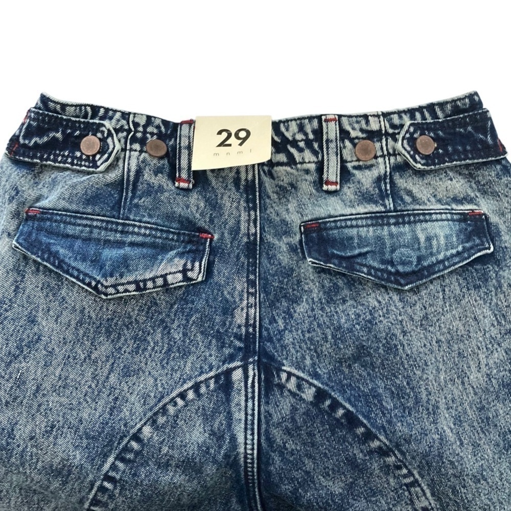MNML Cargo Jeans 29 Blue - Picture 13 of 16